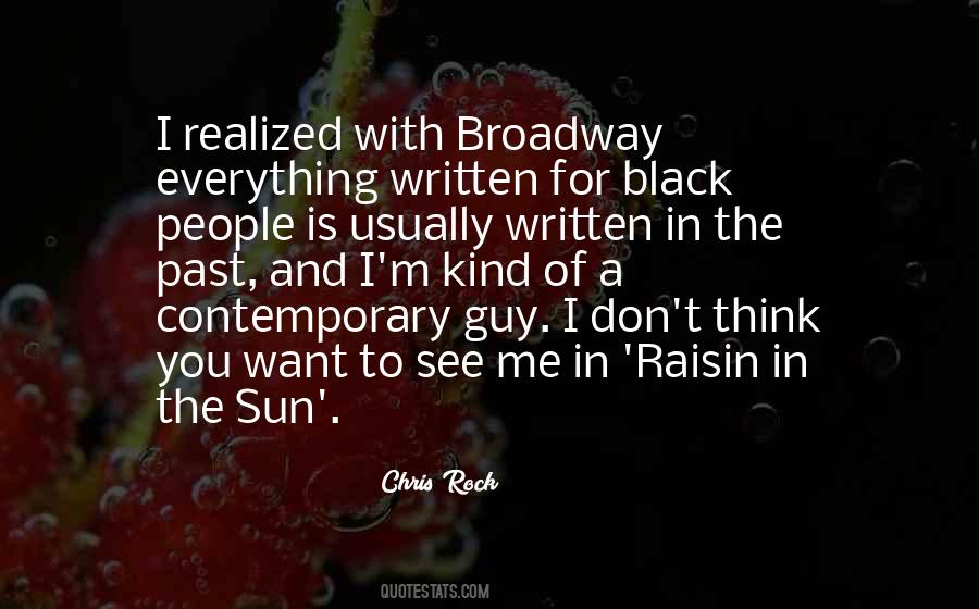Quotes About Broadway #1343212