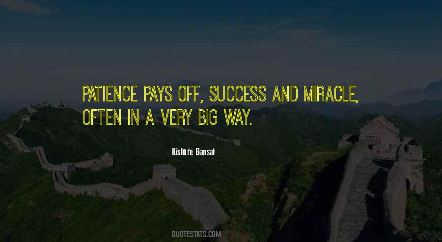 Quotes About Patience And Success #278951