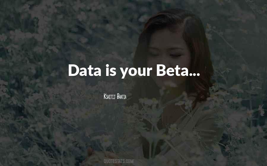 Quotes About Data #1671325