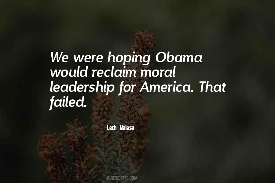 Quotes About Failed Leadership #1412843