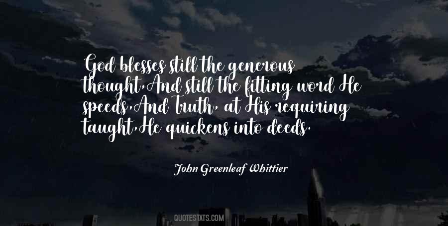 God Blesses Quotes #1139718