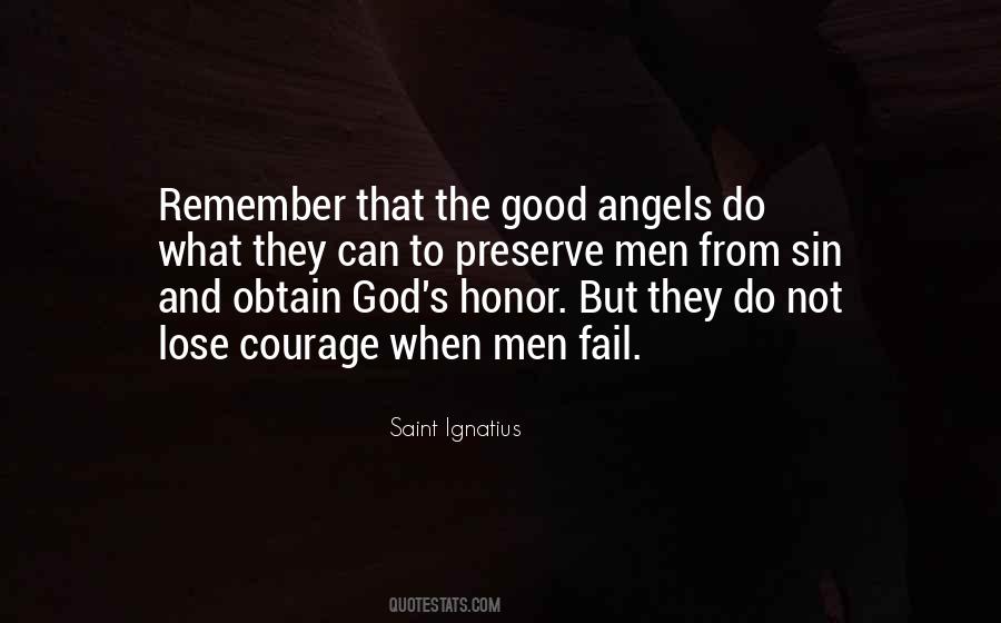 Quotes About Good Angels #1092786