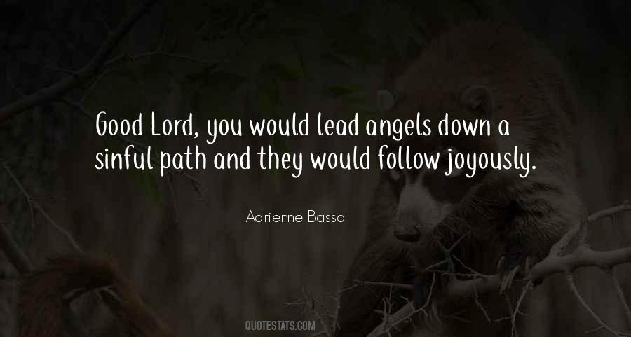 Quotes About Good Angels #439156