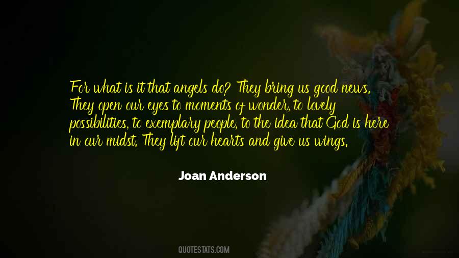 Quotes About Good Angels #929255