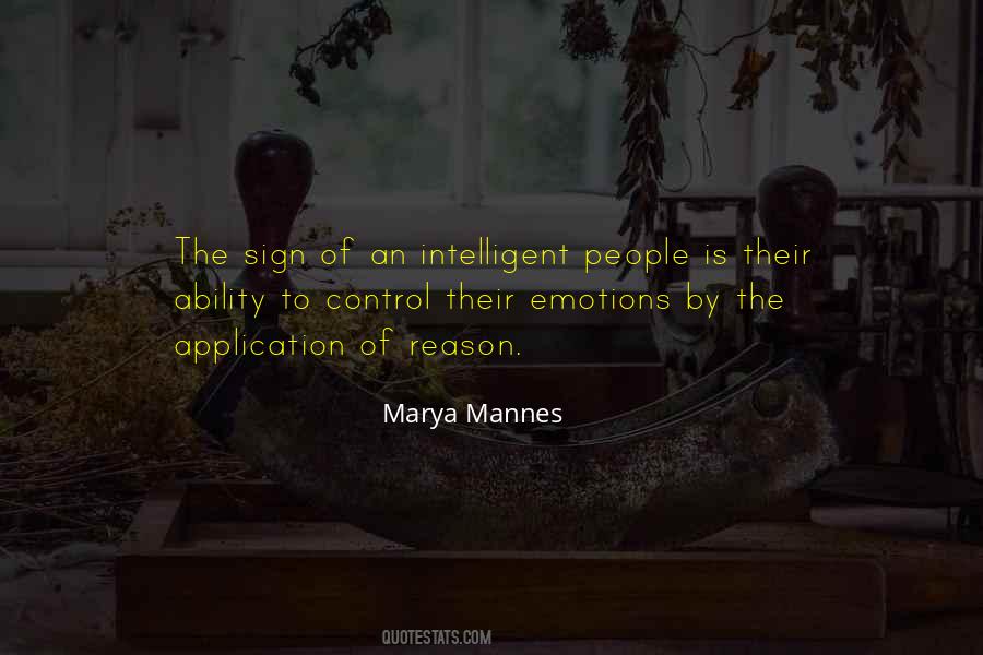 Emotions People Control Quotes #1337657