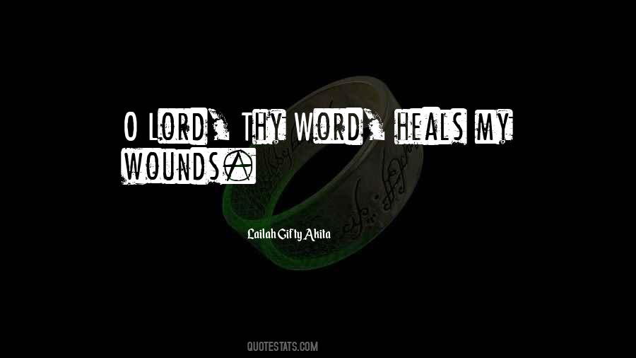 Quotes About God Heals #20348