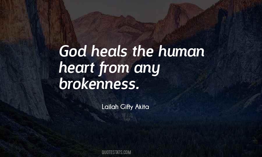 Quotes About God Heals #875596