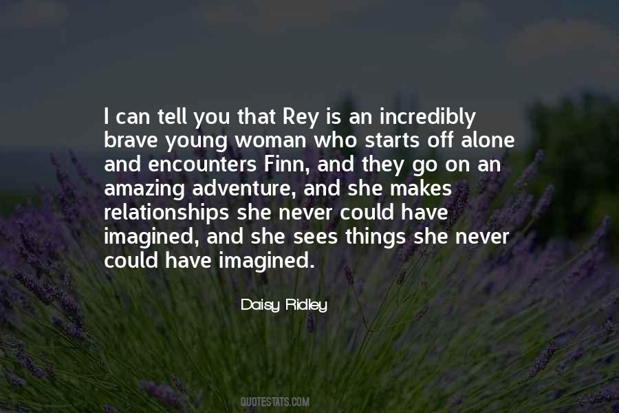 Brave Woman Quotes #1100155