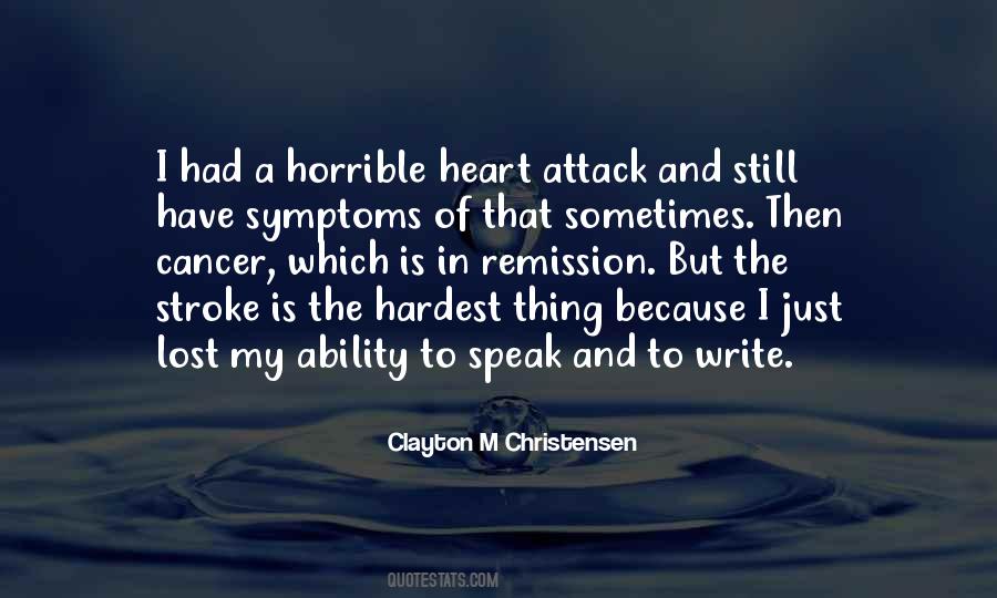 Quotes About Cancer #1584715