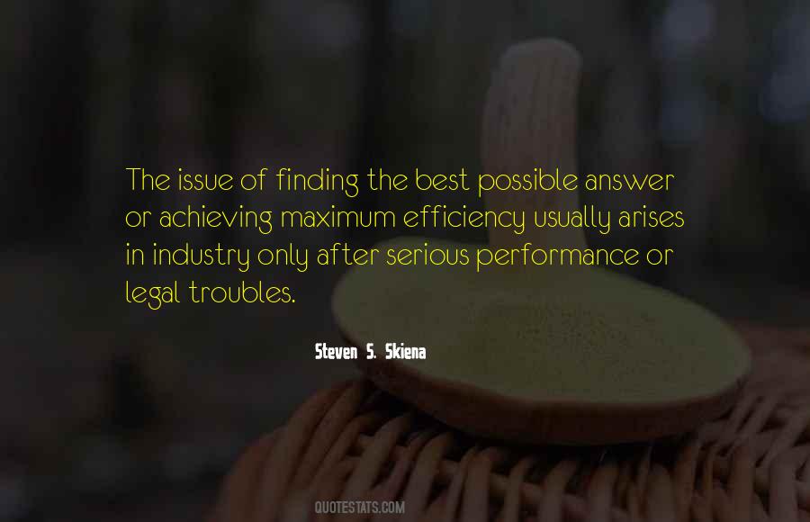Quotes About Finding The Answer #1328666