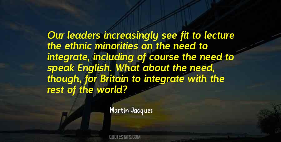 Quotes About Minorities #1462277
