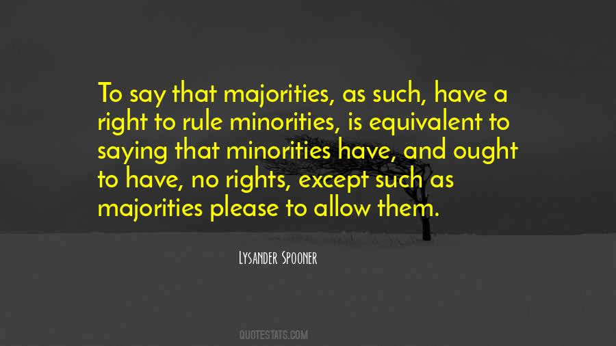 Quotes About Minorities #1616899