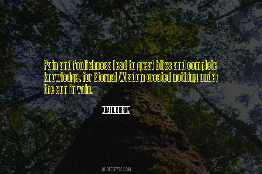 Quotes About Wisdom And Foolishness #162170