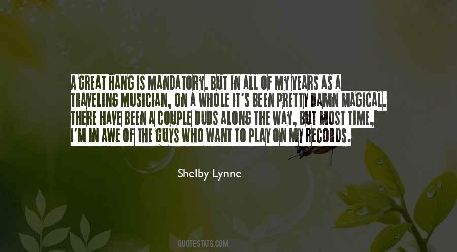 Quotes About Mandatory #1092059