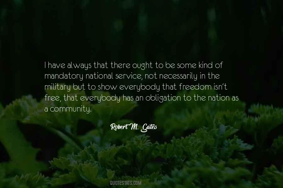 Quotes About Mandatory #281813
