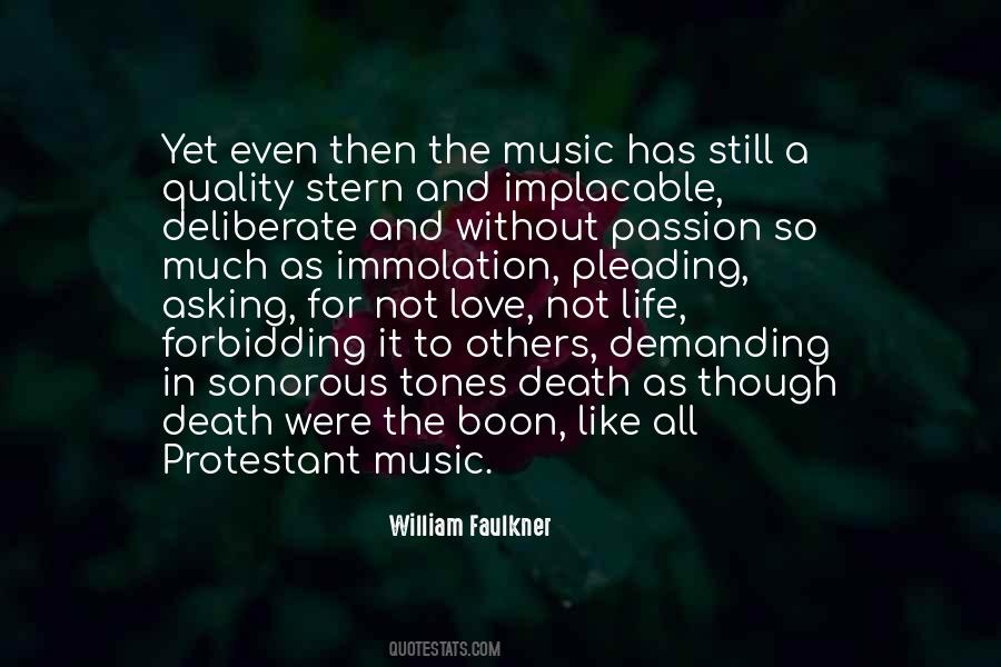 Quotes About Music And Death #1233466