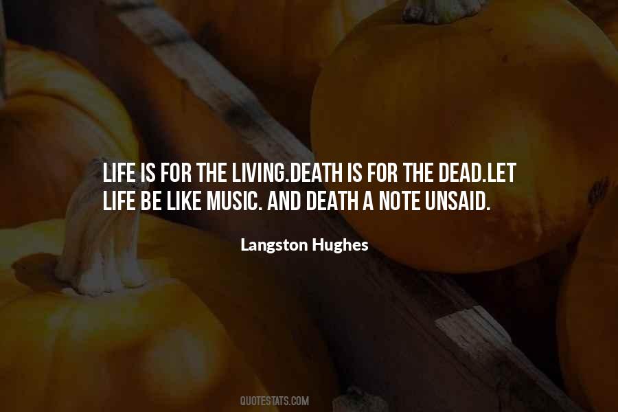 Quotes About Music And Death #704892