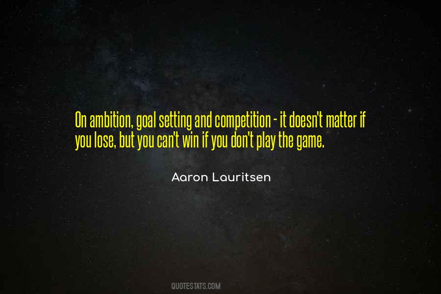 Quotes About Life Is Not A Competition #153690