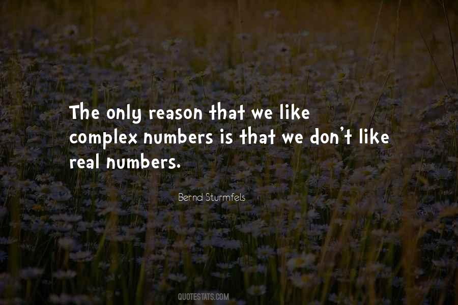 Quotes About Real Numbers #1863189