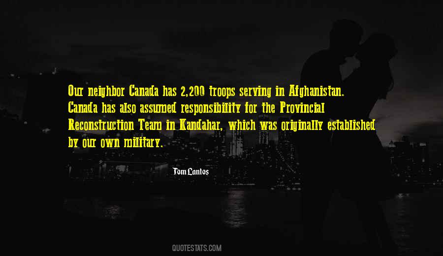 Quotes About Troops In Afghanistan #307562