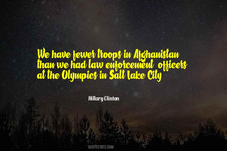 Quotes About Troops In Afghanistan #710052