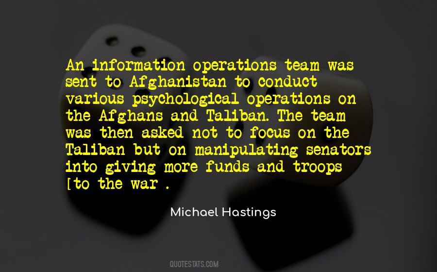 Quotes About Troops In Afghanistan #937362