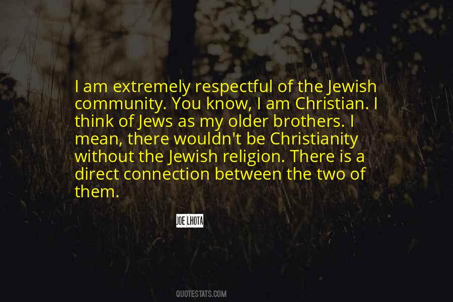 Quotes About Jewish Religion #1548349