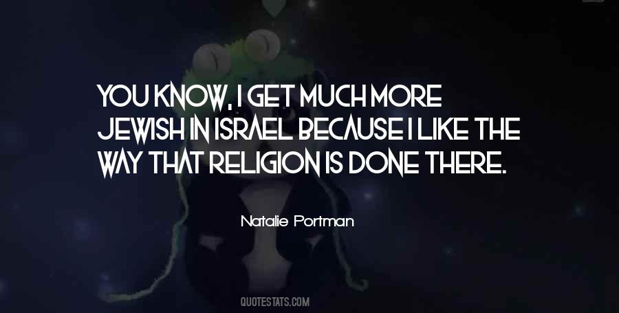 Quotes About Jewish Religion #1808488