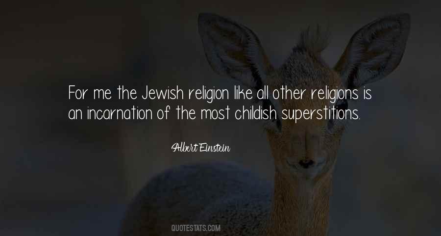 Quotes About Jewish Religion #888994