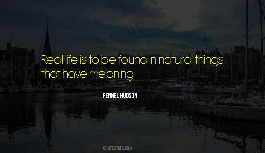 Meaning In Life Quotes #58592