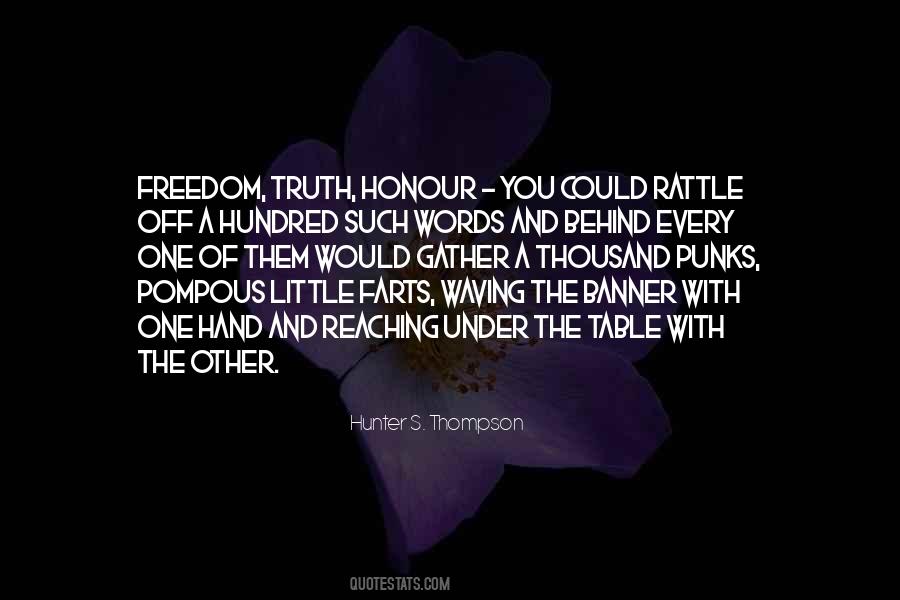 Quotes About Honour #1233425