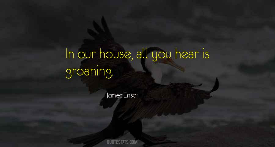 Quotes About Groaning #120929