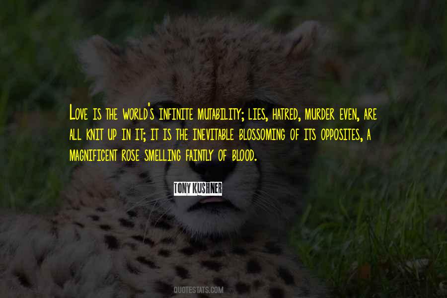 Love Blossoming Quotes #681164