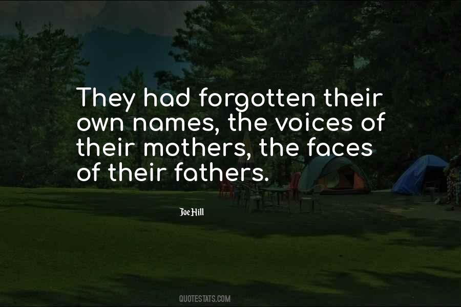 Quotes About Forgotten Mothers #1649973