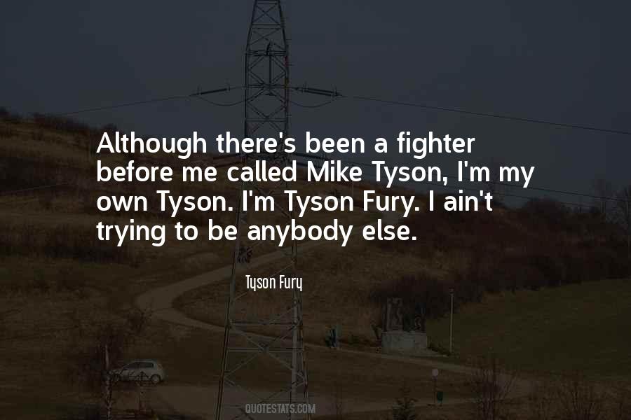 Quotes About Tyson #1159492