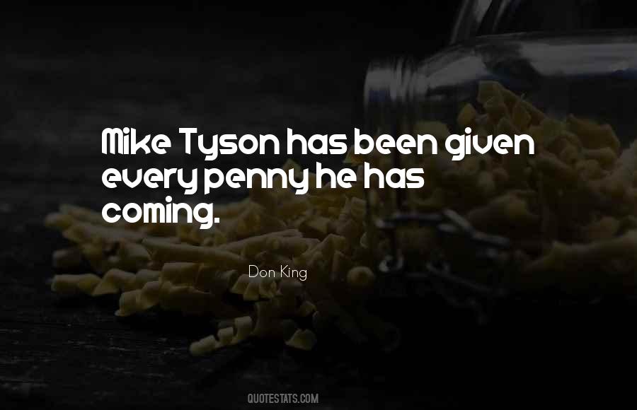 Quotes About Tyson #1692852