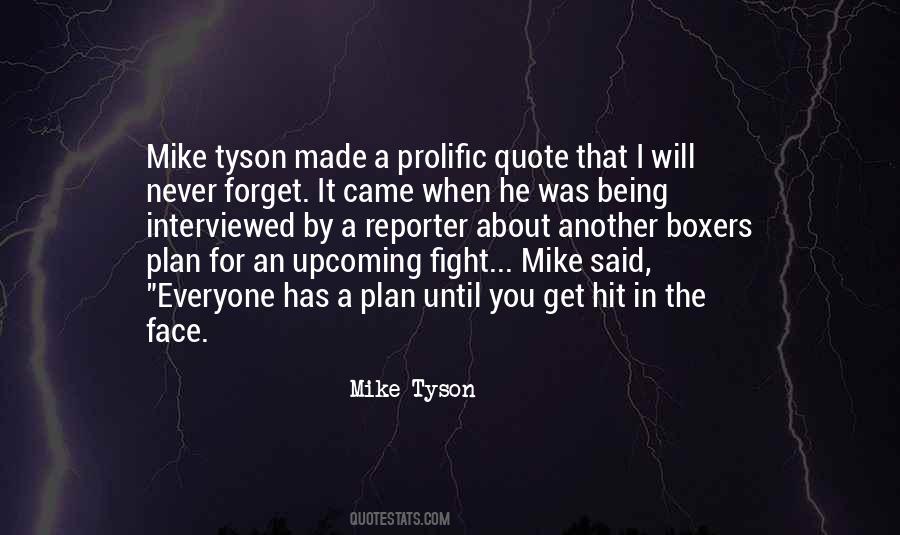 Quotes About Tyson #1842324