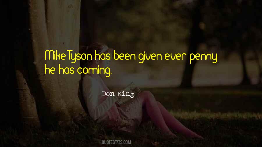 Quotes About Tyson #252999
