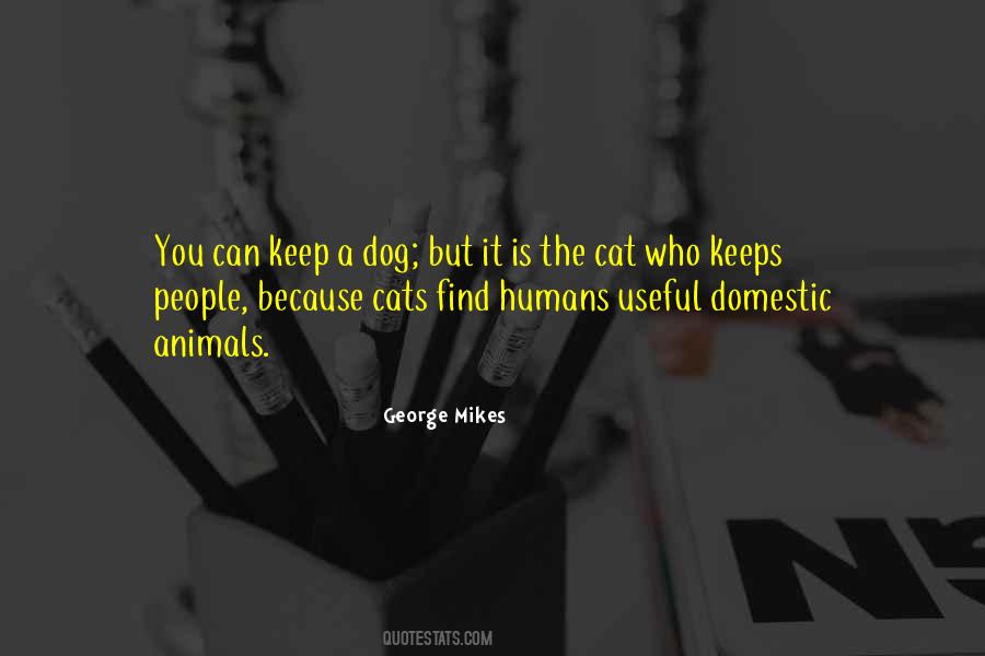 Quotes About Cats And Humans #45959