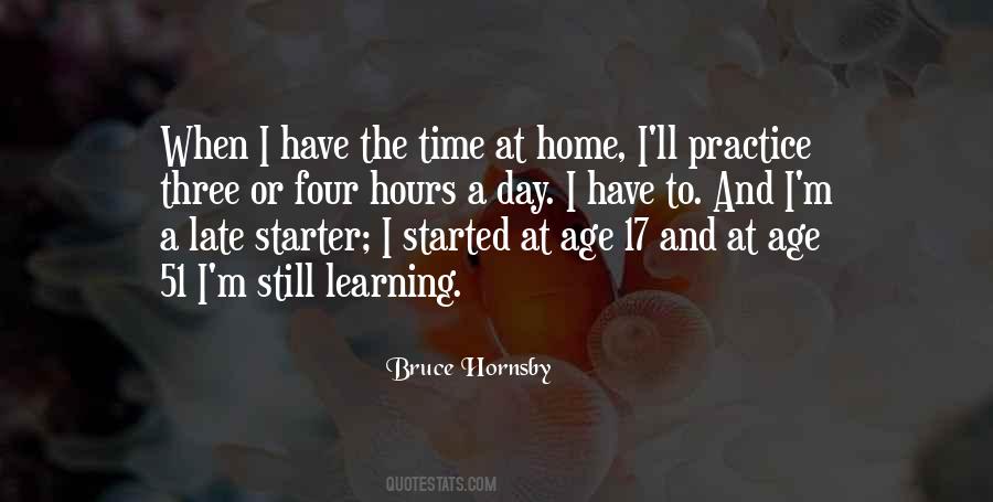 Quotes About Going Home Late #1833684