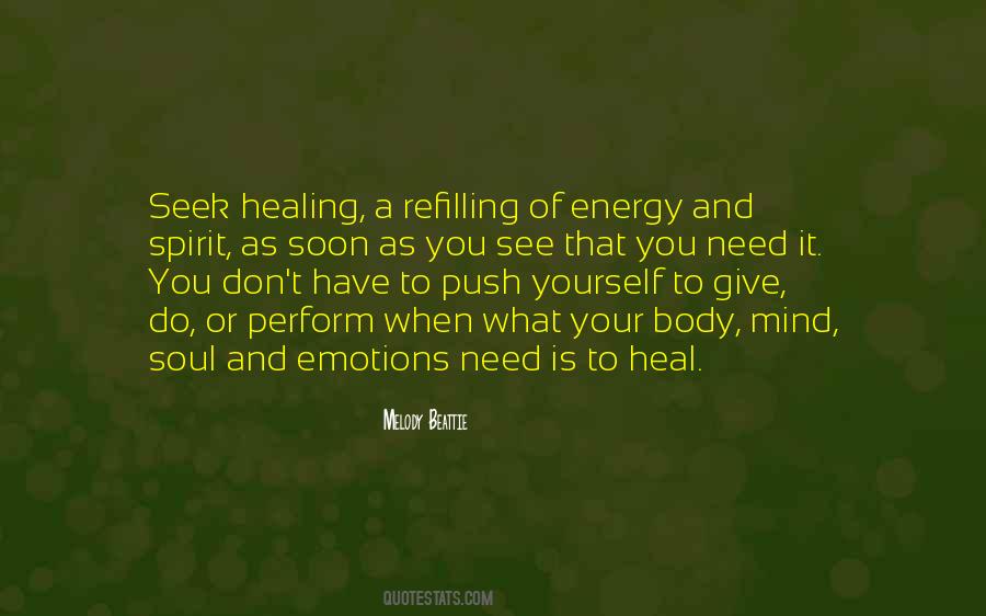 Quotes About Healing Your Soul #14603