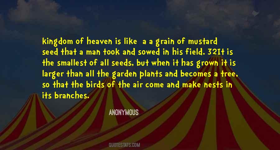 Quotes About Mustard Seed #532474