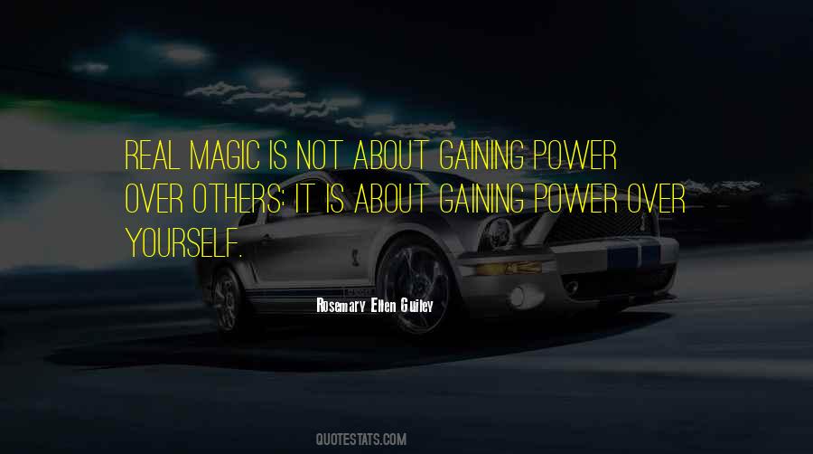 Quotes About Real Magic #1265369