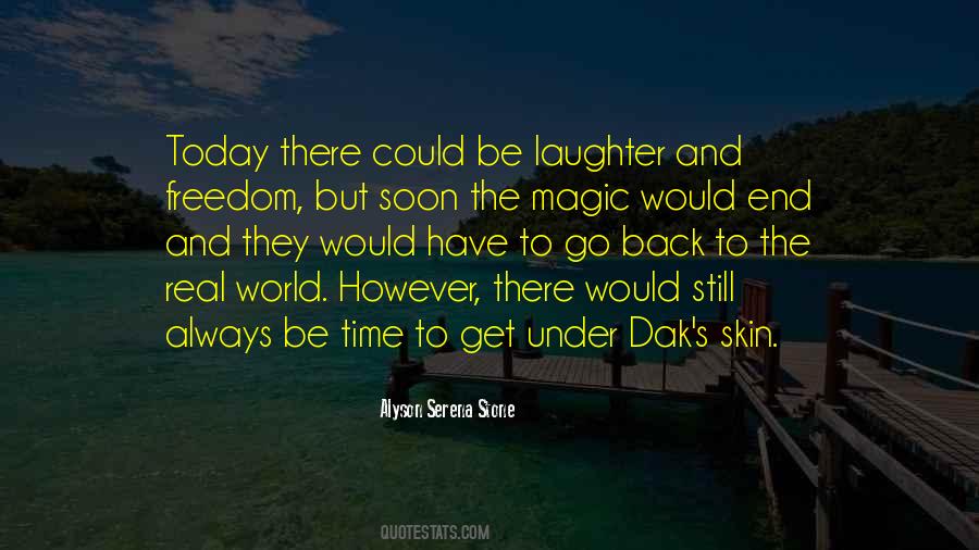 Quotes About Real Magic #265429