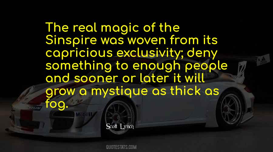 Quotes About Real Magic #563313