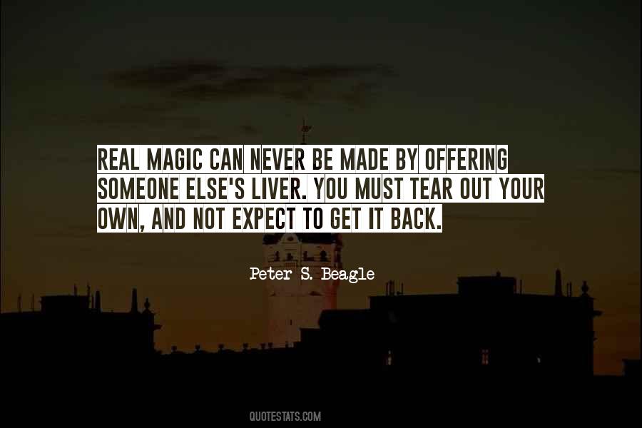 Quotes About Real Magic #702898