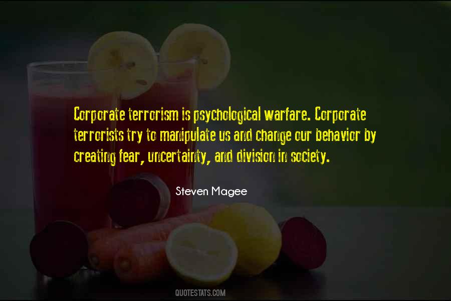 Quotes About Psychological Warfare #1214325