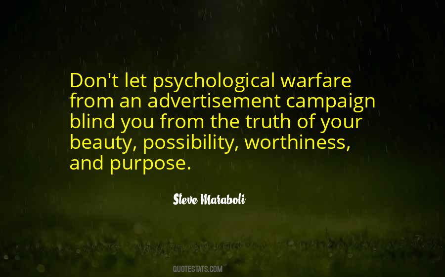Quotes About Psychological Warfare #991913