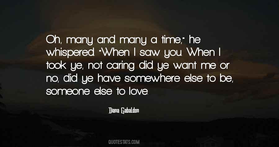 Quotes About You Not Caring #816708