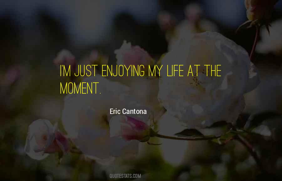 Life At The Moment Quotes #1571133